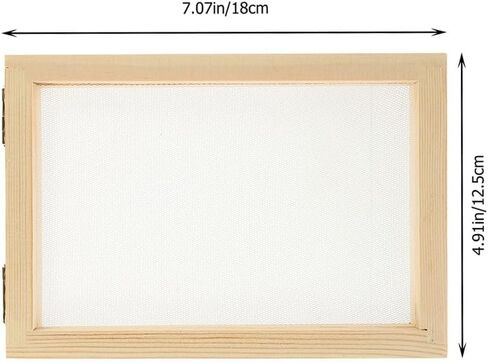 Homoyooo DIY Making Making Kit للبنين والبنات 2pcs صنع الورق الخشبي الشاشة in Saudi Arabia