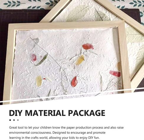 Homoyooo DIY Making Making Kit للبنين والبنات 2pcs صنع الورق الخشبي الشاشة in Saudi Arabia