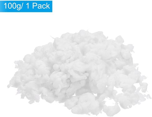 PATIKIL 100g Dehydrated Paper Making Pulp, 1 Pack Paper Making Material Handmade Papermaking Crafts Tool Accessories for DIY Paper Arts, White in Saudi Arabia
