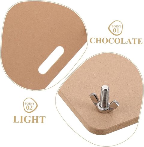 Artibetter Clay Fluging Board مع أداة صياغة محمولة مقبض مقبض من أجل تدحرج الطين الدقيق والنحت لمشاريع الفخار والسيراميك DIY كبيرة in Saudi Arabia