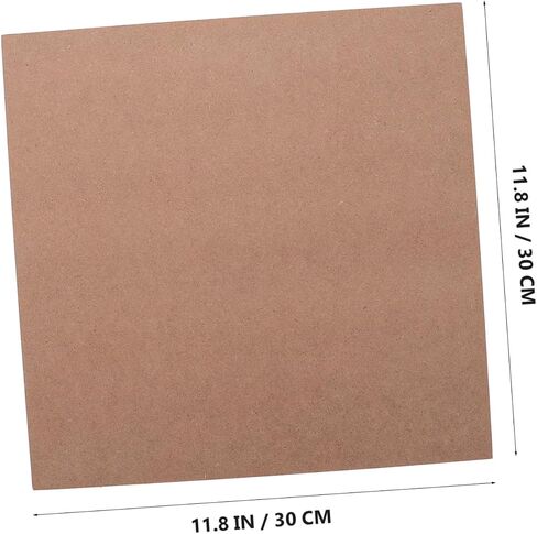 Housoutil Wooden Clay Drying Board Fiberboard for Pottery and Ceramic Art Square Clay Wedging Board for Studio and Outdoor Activities 30cm in Saudi Arabia
