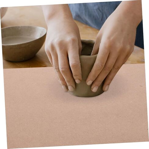 Housoutil Wooden Clay Drying Board Fiberboard for Pottery and Ceramic Art Square Clay Wedging Board for Studio and Outdoor Activities 30cm in Saudi Arabia