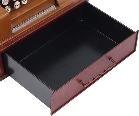 Retro Cash Register Model, Old Style Vintage Cash Register Multifunctional for Home in Saudi Arabia
