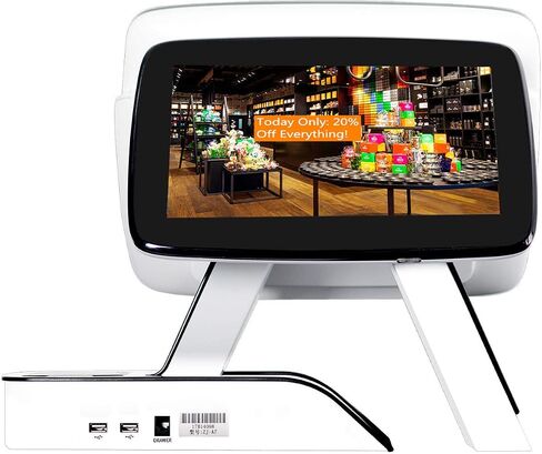 (Ship from USA) Cash Register with Built-in Thermal Printer Point of Sale System Touch Screen Retailer POS Software SET04 in Saudi Arabia