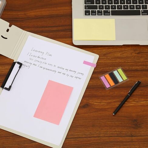 480 Sheets 3 in x 5 in Large Sticky Notes, 76 x 127 mm 6 Pads Assorted Self-Stick Pads for Notebook,Office,School and Home,80 Sheets/Pad (6 Pads Brillant) in Saudi Arabia