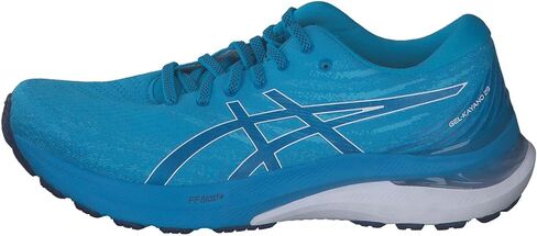 ASICS Men's Gel-Kayano 29 Mesh Knit Running Shoes, 9.5, Indigo Blue/Sun Peach in Saudi Arabia