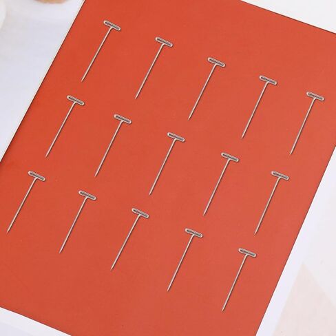 500pcs دبابيس شعر مستعار ، 1.5 بوصة مجوهرات وخياطة t-pins المعدن t الإبرة لمجوهر in Saudi Arabia