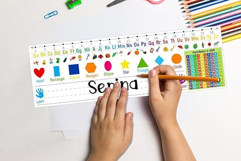 36Pcs Name Plates for Student - Desks Name Tags Name Plates for Classroom Students Desks Name Tags Stickers for Kindergarten Elementary Back to School Classroom Decorations Teachers Supplies in Kuwait