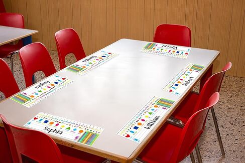 36Pcs Name Plates for Student - Desks Name Tags Name Plates for Classroom Students Desks Name Tags Stickers for Kindergarten Elementary Back to School Classroom Decorations Teachers Supplies in Kuwait