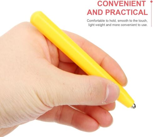 Magnetic Drawing Pen Set - 30 Pcs Yellow Plastic Replacement Stylus for Kids Painting Boards and Art Projects 3.93X3.93X0.39 Inch in Kuwait