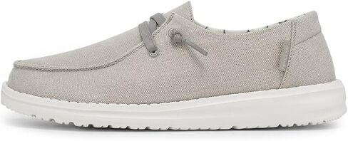Hey Dude Women's Wendy Canvas | Women’s Shoes | Women’s Lace Up Loafers | Comfortable & Light-Weight in Kuwait