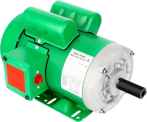 محرك كهربائي 3HP 1750 دورة في الدقيقة محرك أحادي الطور للمزرعة 4 أقطاب 1-1/8 بوصة قطر العمود 184T CW/CCW TEFC IP55 60HZ in Kuwait