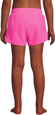 Lands' End Big Girls UPF 50 Quick Dry Beach Swim Shorts, Large, Lime Jade in Saudi Arabia