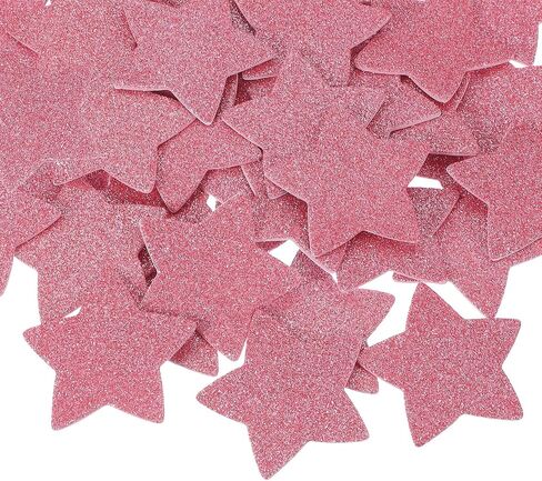 Patikil 2.2 "x2.2" ملصقات رغوة النجوم ، 60pcs EVA اللمسات اللاصقة للاصطانة الرغوة الإمدادات ملصقات شكل ملصقات لبطاقة سجل القصاصات DIY ديكور المنزل ، الوردي in Saudi Arabia
