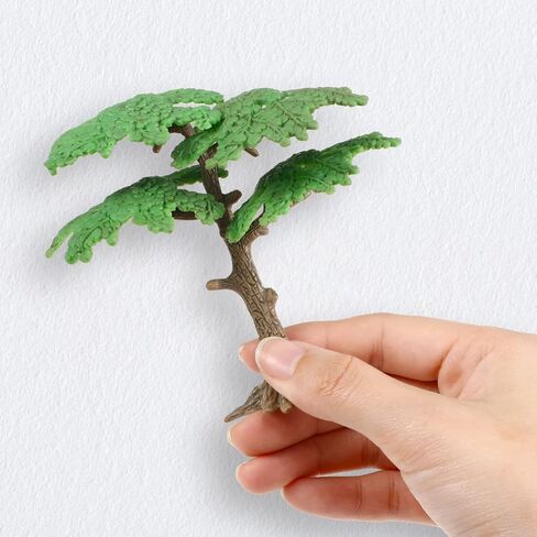 Operitacx 3pcs Miniature Model Trees, Mini Trees for Crafts, Artificial Cypress Model Train Scenery Dollhouse Landscape Supplies in Kuwait