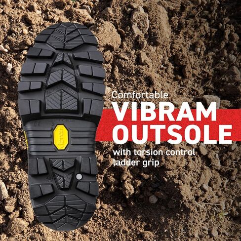 أحذية DUNLOP الواقية، CC22A33، Purofort+ Expander أمان كامل مع نعل Vibram، مقاوم للماء بنسبة 100%، PVC، خفيف الوزن ومتين in Saudi Arabia