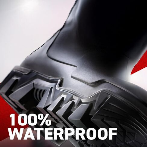 أحذية DUNLOP الواقية، CC22A33، Purofort+ Expander أمان كامل مع نعل Vibram، مقاوم للماء بنسبة 100%، PVC، خفيف الوزن ومتين in Saudi Arabia