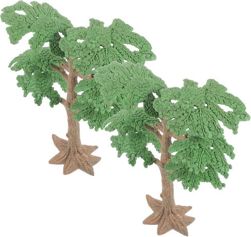 Operitacx 3pcs أشجار نموذج مصغرة ، أشجار صغيرة للحرف اليدوية ، مستلزمات المناظر الطبيعية للدرار الاصطناعي Cypress Model Train Scenery in Saudi Arabia