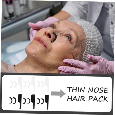 18pcs Invisible Nose Lifting Shaper Clips Nose Bridge Support for Comfortable Straightening Shaping Portable Beauty Tool for Travel Outdoor Use in Saudi Arabia