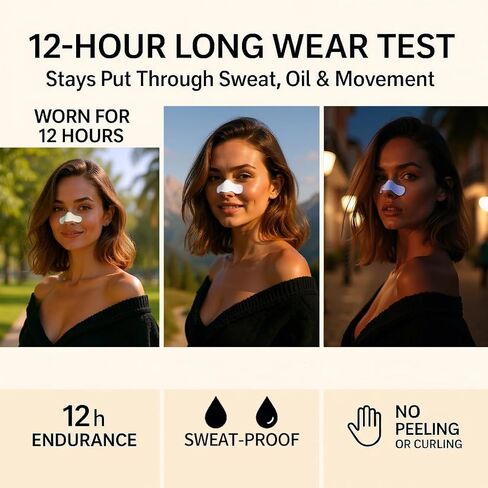 Nose Sun Patch– Mixed Set of Self-Adhesive Nose Bandages for Outdoor Use – Designed for Comfort and Reliable Coverage in Kuwait