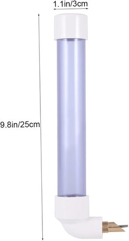 Pet Bird Water Leader - Bird Cage Drinker Botter Botter Parrot Water Dispenser Automatic Diroke Device for Budgie Cockatiel Lovebirds Canary Finch in Saudi Arabia