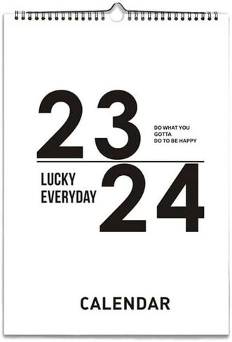 TEMKIN Wall Calendar 2024 Home Wall-mounted Calendar Plan This Work Punch-in Desk Calendar Note-taking Monthly Calendar) Calendar (Color : 4) in Kuwait