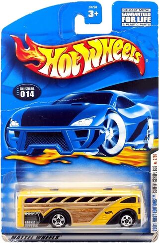 Hot Wheels 2001 Collector #014 Surfin' School Bus 2 1/64 in Saudi Arabia