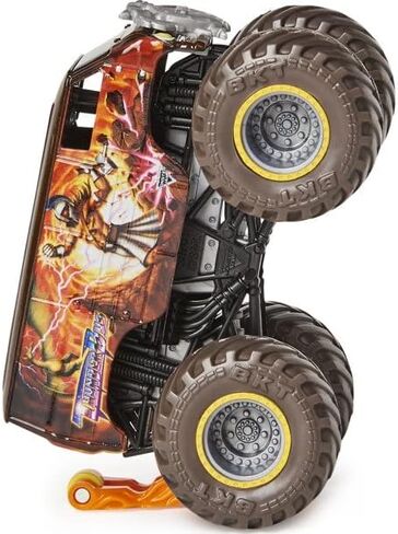 حافلة Monsterjam Thunder ، 1:64 Scale Wheelie Bar Series 20 in Saudi Arabia