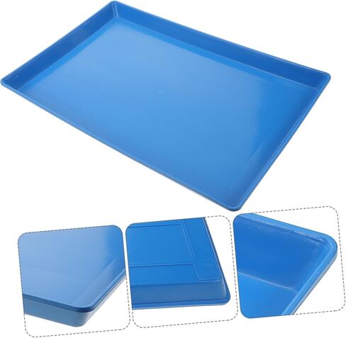 Luxshiny Dog Crate Tray Durable Plastic Pet Potty Replacement Pan for Rabbit and Dog Cages Keeps Floors and Mess Easy to and Maintain in Kuwait