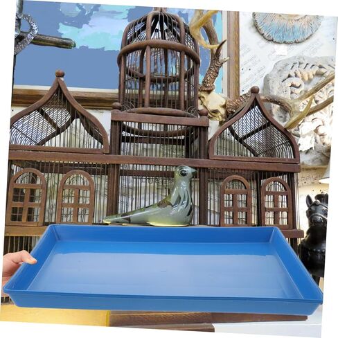 Luxshiny Dog Crate Tray Durable Plastic Pet Potty Replacement Pan for Rabbit and Dog Cages Keeps Floors and Mess Easy to and Maintain in Kuwait