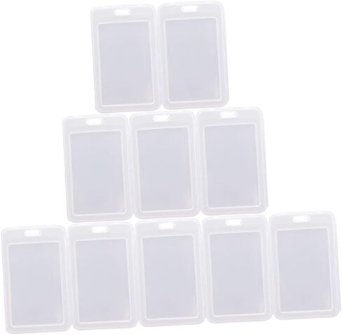 angoily 15pcs clamshell bus card حامل واقٍ وقائي للطالب علامات اسم معرف الطالب. in Kuwait