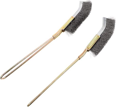 Upkoch 2pcs Bird Cage Cleaning Brush Brushes Long Handle Frants لسهولة الصيانة اليومية لأقفاص الطيور خفيفة الوزن وملحقات مقاومة للرائحة للببغاوات والحيوانات الأليفة in Kuwait