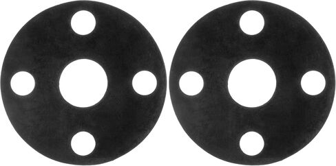 USA Sealing BULK-FG-593 Full Face EPDM Rubber Flange Gasket for 1" Pipe, 1/16" Height, Class 150 in Saudi Arabia