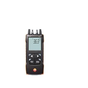 مقياس الضغط Testo 512-2 للضغط التفاضلي - قياس تدفق الغاز والضغط على أنظمة التدفئة وتكييف الهواء والتهوية - مقياس الضغط الرقمي من 0 إلى +800 InH2O - الاتصال بالتطبيق