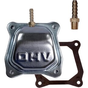 OHV Valve Cover w/Pulse Fitting for Predator 212 Non hemi Coleman CT200U CT100U BT200X CC100X Mini Bike, SK100 KT196 Go Kart Baja Hisun Tillotson Clone 196cc Engine Honda GX160 GX200