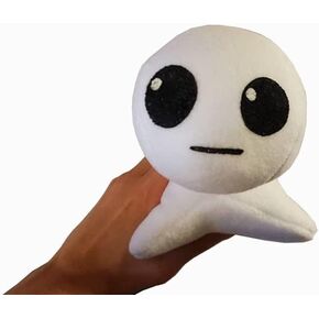 tbh Autism Creature Plush White Yipee Creature Plush Toy, TBH Creature Stuffed Animal Yipeeee Plushie Doll for Boys Girls Kids Birthday Gift