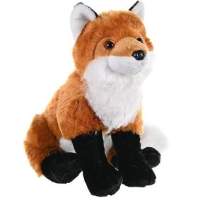 Wild Republic Red Fox Plush, Stuffed Animal, Plush Toy, Gifts For Kids, Cuddlekins 12" (10944)