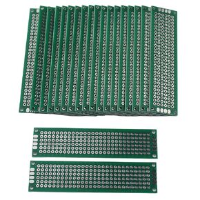 لوحة دوائر لحام نموذجية عالمية مزدوجة الجوانب - 15 × 20 سم (4 عبوات)