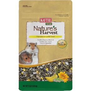 Kaytee Nature's Harvest Hamster and Gerbil Food, 3 Pound