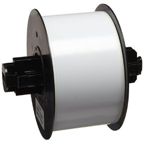 Brady High Adhesion Vinyl Label Tape (B30C-4000-595-WT) - White Vinyl Film - Compatible with BBP30, BBP31, BBP33, BBP35, BBP37 Label Printers - 100' Length, 4" Width