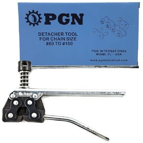 PGN - Roller Chain Cutter Breaker Detacher Splitter Tool for Chain Size #60, 80, and #100