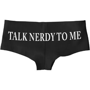 Southern Sisters Talk Nerdy To Me Novelty Pun Women's Funny Panty