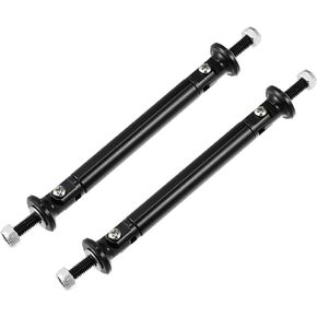 X AUTOHAUX 1pair 75mm 2.95" Splitter Support Rods Adjustable Front Rear Bumper Lip Splitter Strut Rod Tie Support Bars Fit Most Vehicle Black