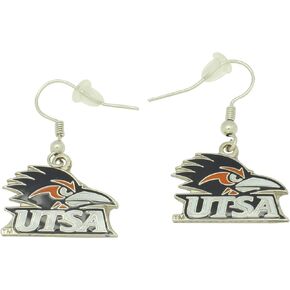 Aminco NCAA UTSA Roadrunners Logo Dangler Earrings, 2.5