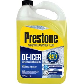Prestone AS250 De-Icer Windshield Washer Fluid - 1 Gallon