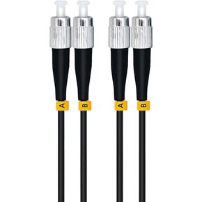 100Meters 328ft SC to SC 10G OM3 Outdoor Armored Duplex Fiber Optic Cable Jumper Optical Patch Cord Multimode 50/125 100M SC-SC in Kuwait