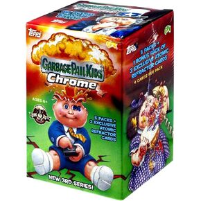 Topps 2020 Garbage Pail Kids Chrome Blaster Box- 5 Packs + 1 Bonus Pack