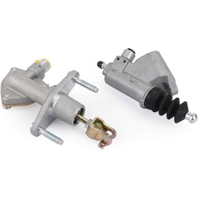 Clutch Master + Slave Cylinder Fit For HONDA ACCORD (2.4LT) 2003-2007,CIVIC (2.0LT) 2002-2005,CRV (2.4LT) 2002-2006,ELEMENT (2.4LT) 2003-2009, For ACURA TSX (2.4LT) 2004-2008