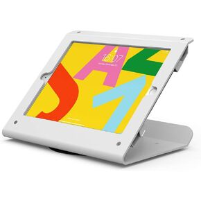 Tablet POS Stand - Heavy Duty Steel Kiosk Stand with 360° Swivel Base Anti-Theft Compatible with iPad 10th, iPad Pro 11" 1 2 3 4, iPad Air 4 5, iPad Air 11" - BSC102BA