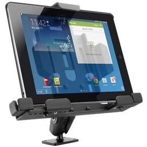 iBolt TabDock LockPro 25mm (1 inch) Bizmount- Heavy Duty Industrial Metal Locking Drill Base Mount for All 7" - 10" Tablets- for Commercial Use Trucks/Vehicles : Great for Telematics and Fleets